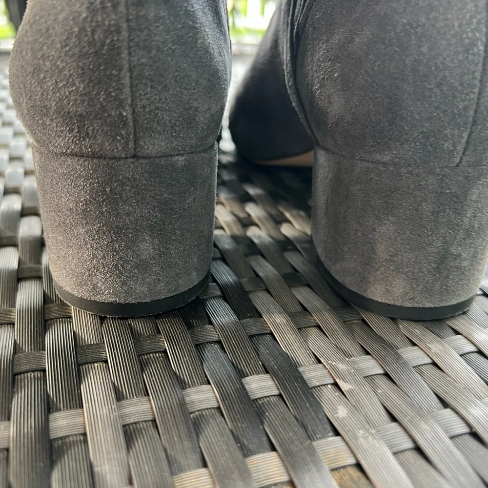 Gray Women's Knee-High Boots